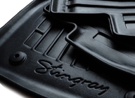 Fiat Doblo I 2001–2005 Stingray 3D rubberen kofferbakmat (5 zitplaatsen, Short) foto 1