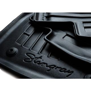 Stingray 3D rubberen kofferbakmat (5 zitplaatsen, Short) Fiat Doblo I 2001–2005