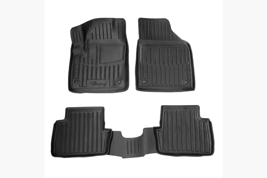 Dodge Dart 2012–2017 Stingray 3D rubber automatten voor interieur (4 stuks) Image