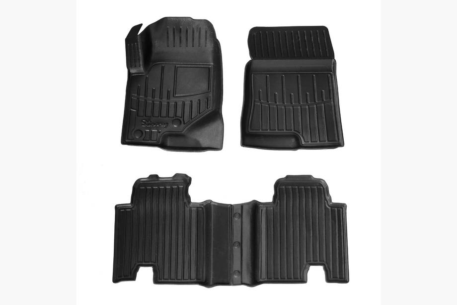 SsangYong Musso II 2018– Stingray 3D rubber automatten voor interieur (4 stuks) Image