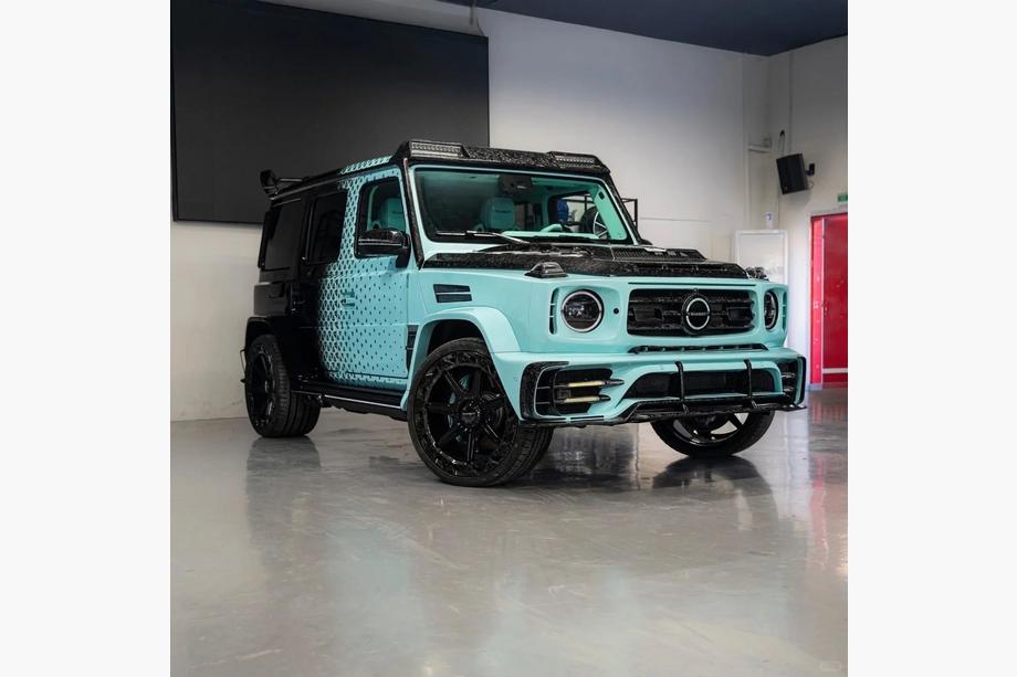 Mercedes G-Klasse W463 2018–2024 Restyling kit voor W465 2025 MNSR Carbon Foto 1