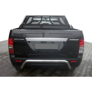Achter bullbar AK006 (RVS) SsangYong Action 2005–2018 foto 1