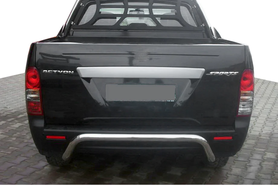 SsangYong Action 2005–2018 Achter bullbar AK006 (RVS) Image