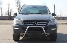 Mercedes ML W164 2005–2011 Frontbeugel WT006 (RVS) foto 3