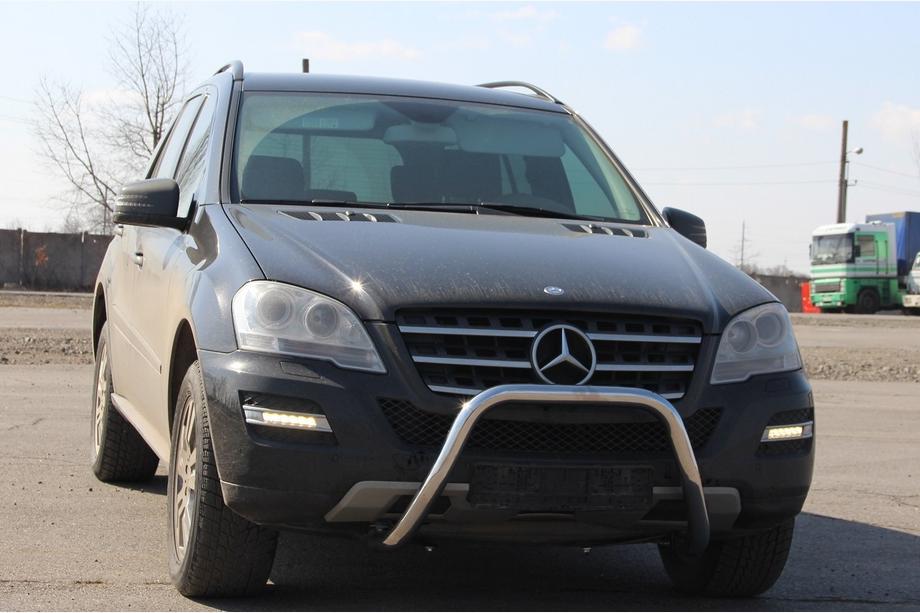 Mercedes ML W164 2005–2011 Frontbeugel WT006 (RVS) Image