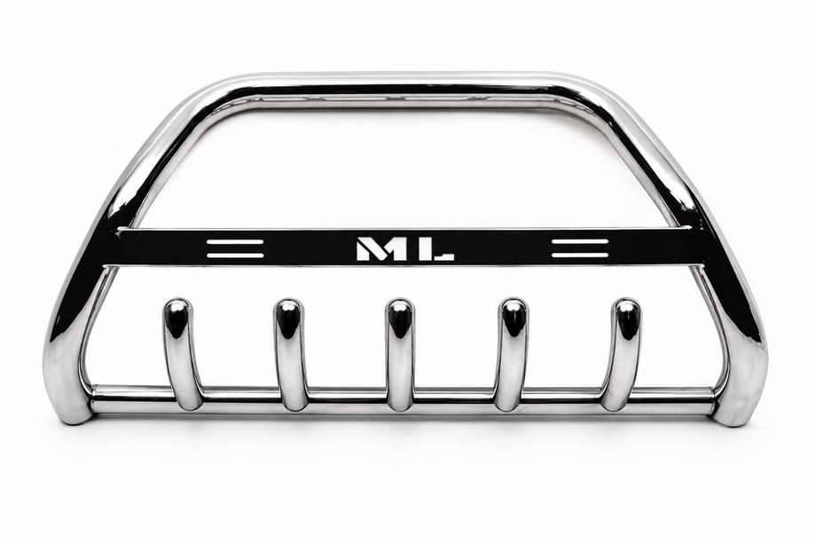 Mercedes ML W163 1997–2005 Bullbar WT004 (RVS) Foto 5