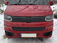 Volkswagen T5 2010–2015 Winterafdekking voor de bovenste grille Glanz foto 1