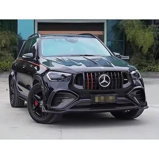 Front bumper lip (voor GLE53/AMG-Line 2023-2026, carbon) foto 1