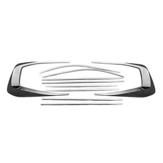 Complete raamlijsten rondom de ramen Design 2025 (2008-2015, RVS) Lexus LX570/450d 2008–2022 foto 3