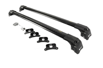 Jeep Compass 2016– Dakdragers (dwarsbalken) voor dakrails Turtle (2 stuks) foto 2