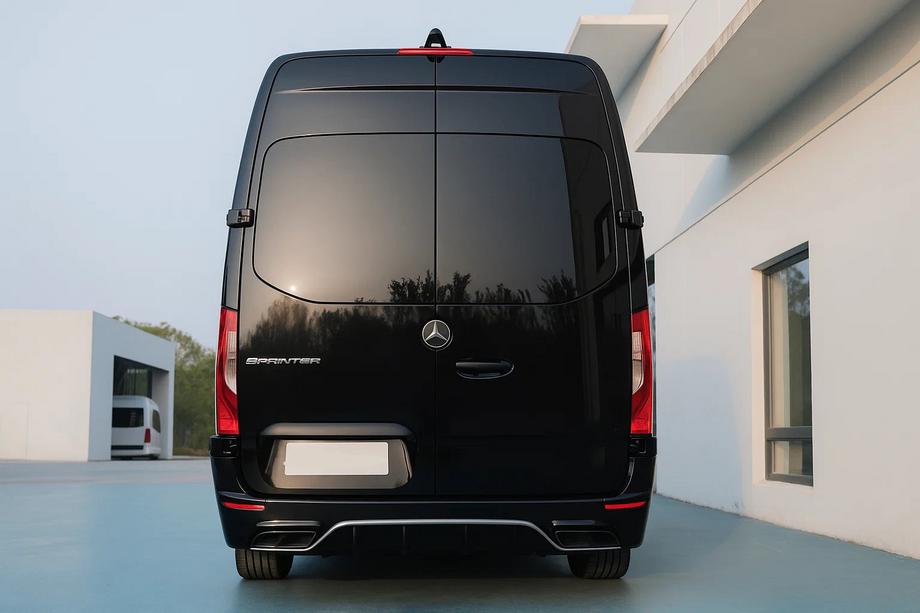 Mercedes Sprinter W907/W910 2018– AMG achterbumper (voor middelgrote wielbasis, ABS) Image