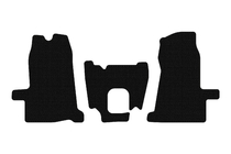 Ford Transit 2000–2014 Rubberen automatten Carsuit (2000-2006, 1+1, handgeschakeld, zwart) foto 1