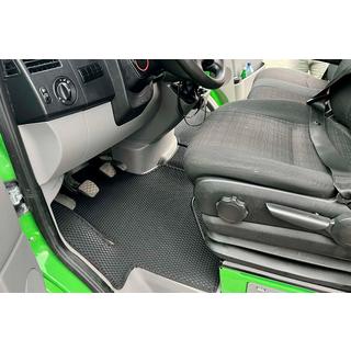 Rubberen automatten Carsuit V1 (Zwart) Mercedes Sprinter W906 2006–2018 foto 1