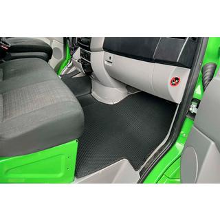 Rubberen automatten Carsuit V1 (Zwart) Mercedes Sprinter W906 2006–2018 foto 2