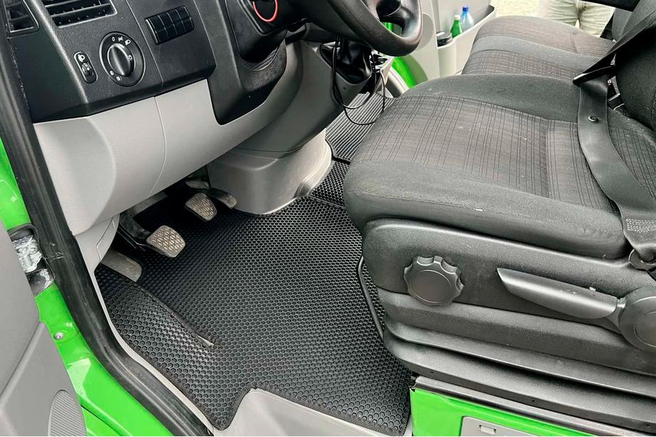 Mercedes Sprinter W906 2006–2018 Rubberen automatten Carsuit V1 (Zwart) Image