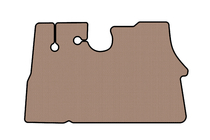 Citroen Jumper 1995–2006 Rubberen automatten Carsuit (Beige) foto 1