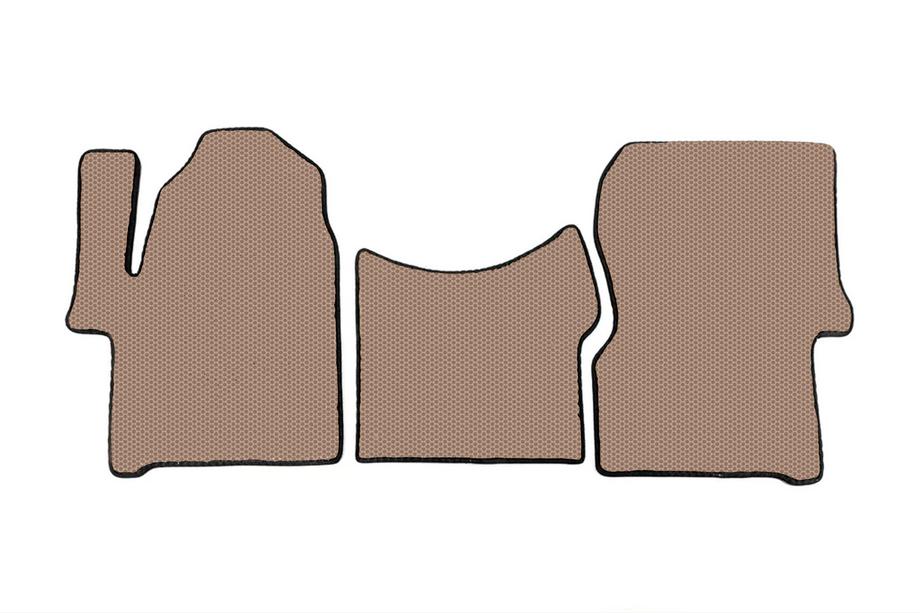 Volkswagen Crafter 2006–2016 Rubberen automatten Carsuit V3 (Beige) Image