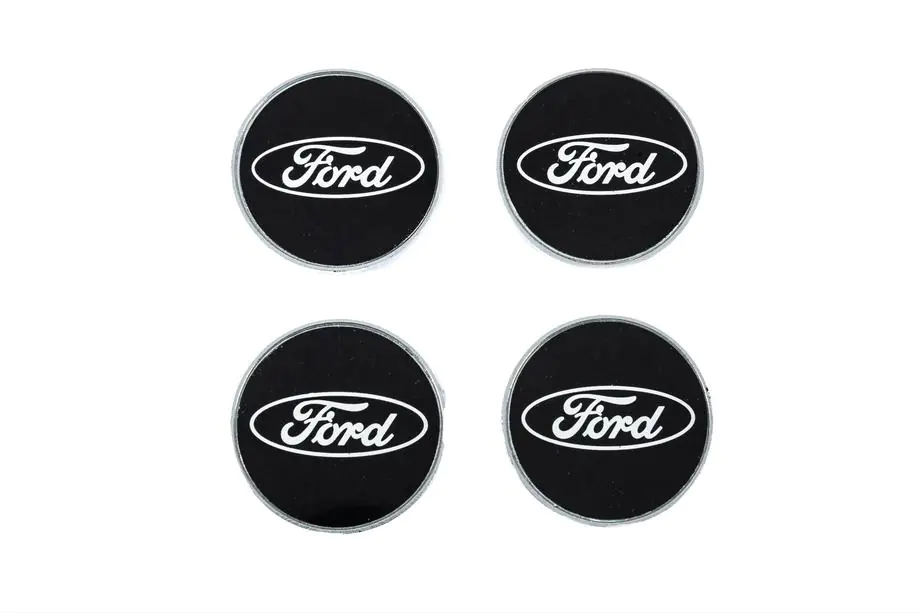 Ford Naafdoppen 54,5/50 mm zwart (4 stuks) Image