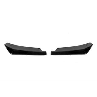 Universele Flap dorpelopzetstukken type A (2 stuks, hoogglans zwart, ABS-kunststof) foto 1