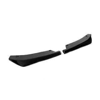 Universele Flap dorpelopzetstukken type A (2 stuks, hoogglans zwart, ABS-kunststof) foto 4