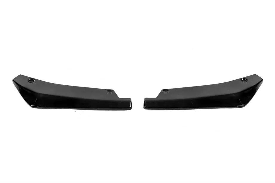 Universele Flap dorpelopzetstukken type A (2 stuks, hoogglans zwart, ABS-kunststof) Foto 1