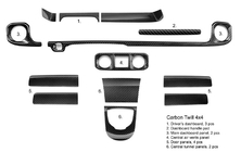 Mercedes G class W465 2025– Set carbon interieurinlegstukken foto 1