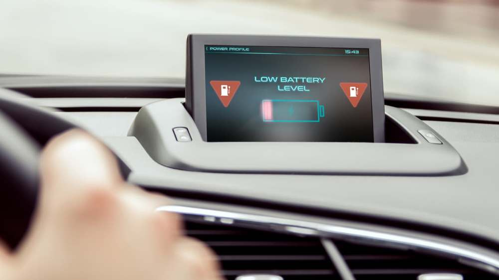 Waarom raakt een elektrische auto snel leeg?