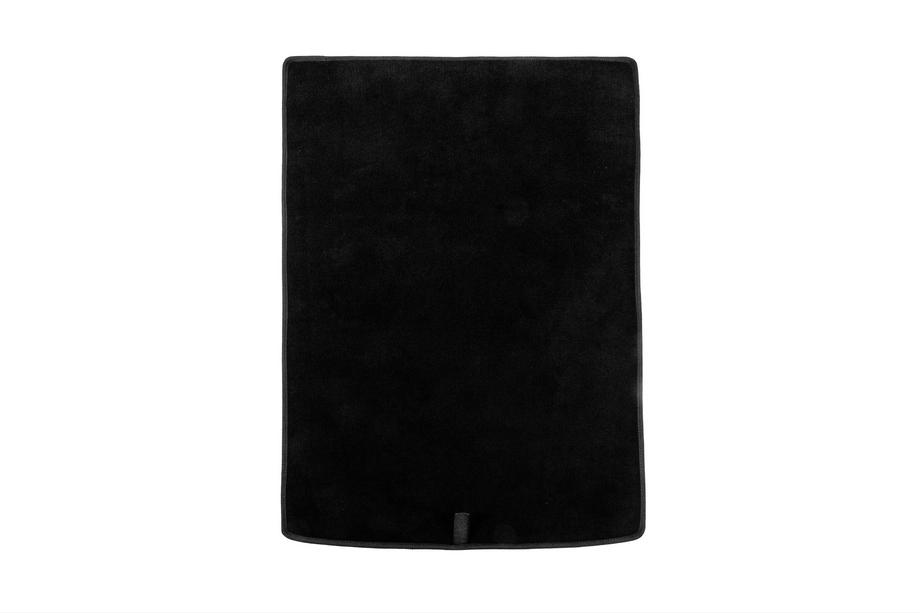 BMW 5/i5 Serie G60/G60E/G61 2023– Premium textiele kofferbakmat (Voor G60, Zwart) Foto 1