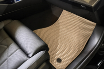 BMW 5/i5 Serie G60/G60E/G61 2023– EVA automatten (voor G60/61, beige) foto 2