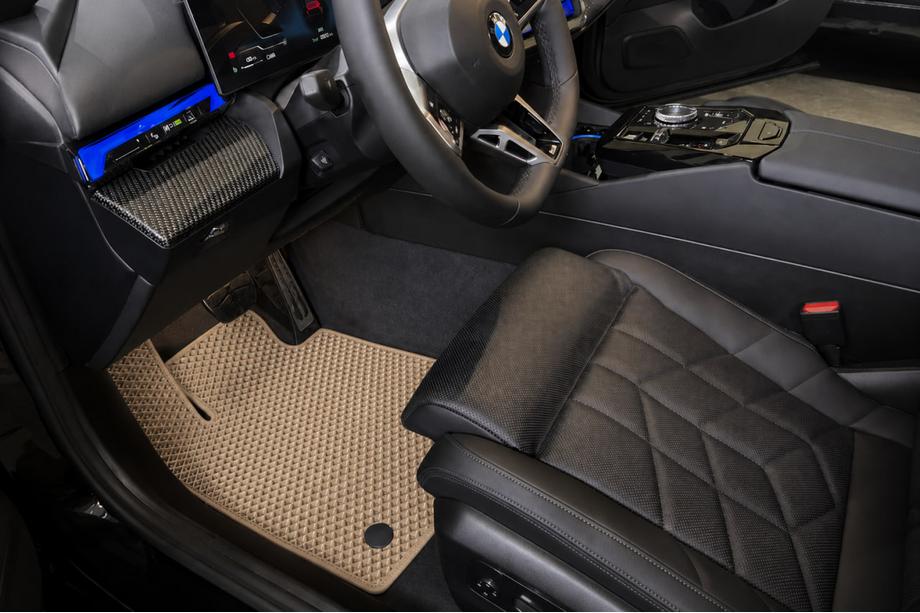 BMW 5/i5 Serie G60/G60E/G61 2023– EVA automatten (voor G60/61, beige) Image