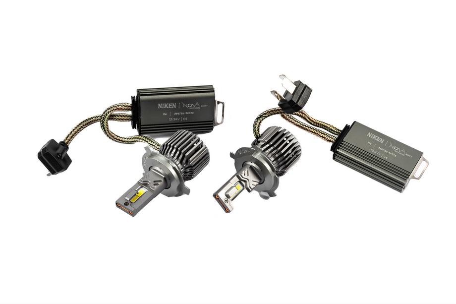 H4 LED-lampenset Niken Soft Nova-series Foto 4