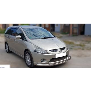 Voorbeschermbeugel ST014 (RVS) Mitsubishi Grandis 2003–2011 foto 3