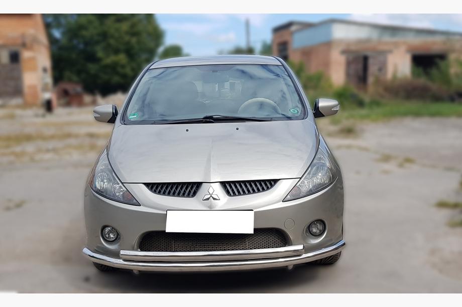 Mitsubishi Grandis 2003–2011 Voorbeschermbeugel ST014 (RVS) Ø60/60 mm Image