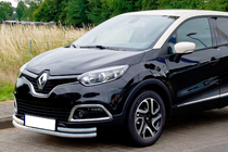 Renault Captur 2013–2019 Bullbar ST085 (RVS) foto 1
