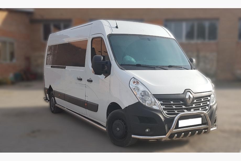 Renault Master 2011–2023 Bullbar WT003-Exlusive (RVS) Image
