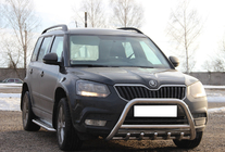 Skoda Yeti 2009–2017 Bullbar WT003 (RVS) foto 4