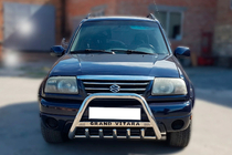 Suzuki Vitara 1998–2006 Bullbar WT004 (RVS) foto 1
