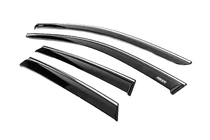 Volkswagen Taigo 2020– Raamwindschermen met chroomlijst (set 4 stuks, Niken) foto 2