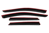 Volkswagen Taigo 2020– Raamwindschermen met chroomlijst (set 4 stuks, Niken) foto 4