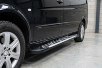 Mercedes Viano 2004–2014 Sunrise side steps (set van 2, aluminium) foto 1