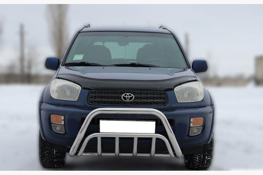 Toyota Rav 4 2001–2005 Voorste bullbar WT002 (RVS) Image