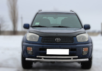 Toyota Rav 4 2001–2005 RVS voorbescherming ST014-1 foto 1
