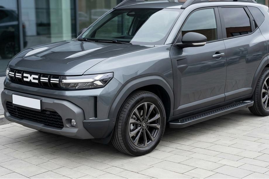 Dacia Duster 2024– Allmond Black zijtreden (2 st., aluminium) Image