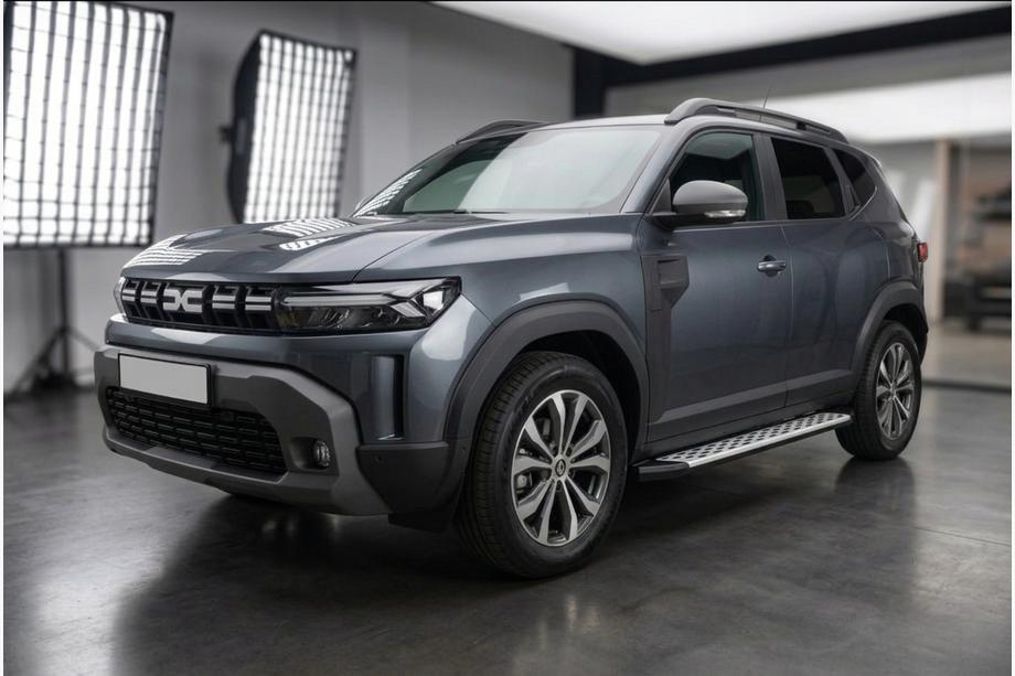 Renault Duster 2024– Side steps Shining V1 (2 st., aluminium) Image