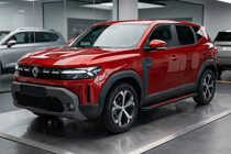 Renault Duster 2024– Side steps Maya Red (2 stuks, aluminium) foto 1