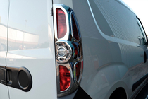 Fiat Doblo II 2010–2022 Achterlichtcovers (2010-2015, 2 stuks, kunststof) foto 6
