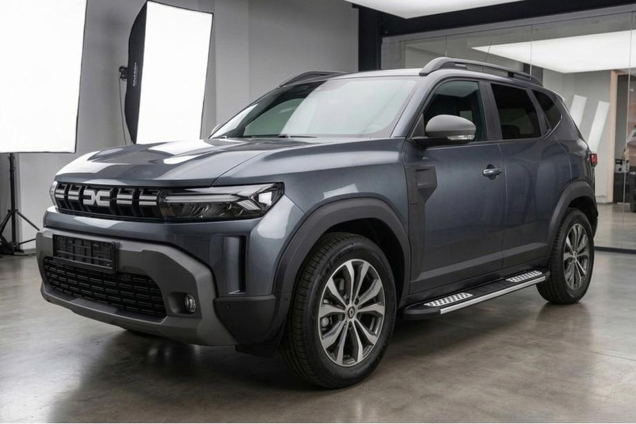 Renault Duster 2024– Tayga Grey V2 zijtreden (set van 2, aluminium) Foto 1
