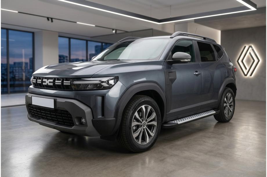 Renault Duster 2024– Side steps Allmond Grey (2 stuks, aluminium) Image