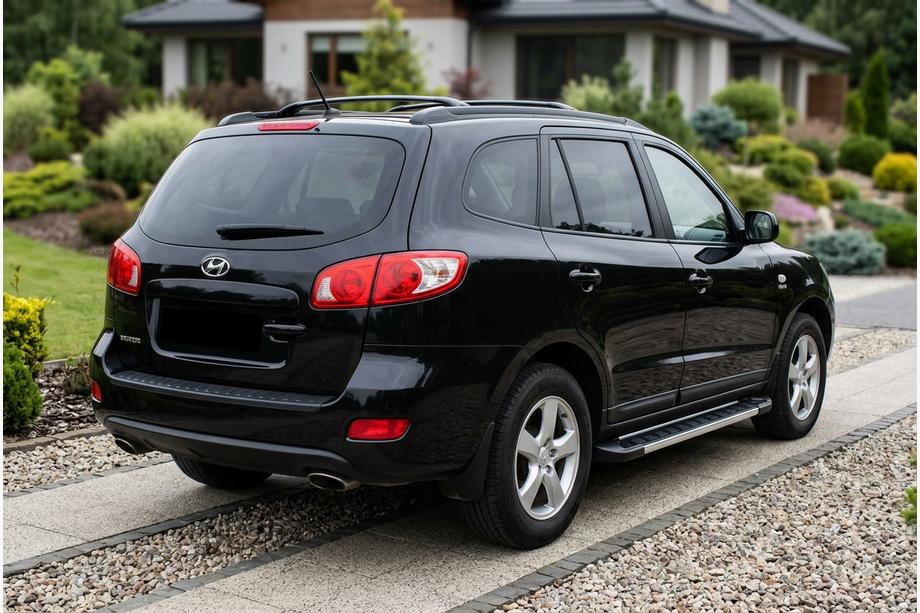 Hyundai Santa Fe 2 2006–2012 Zijtreden RedLine V1 (2 stuks, aluminium) Image