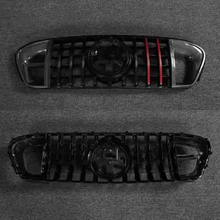 Radiateurgrille GT Panamericana GT-R Carbon (voor AMG-Line/GLE53/GLE63 2019-2023) foto 3
